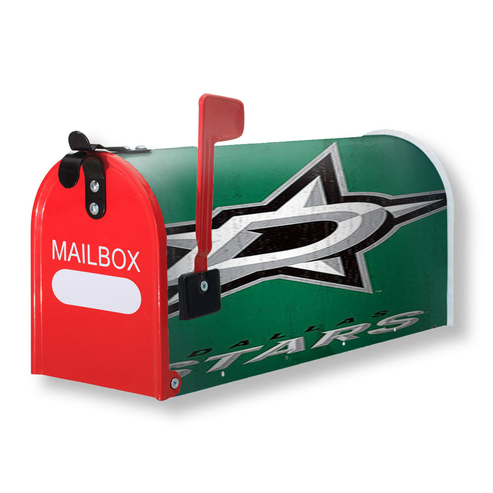 Dallas Stars Logo Magnetic Mailbox Cover - 18.0" x 21.0"