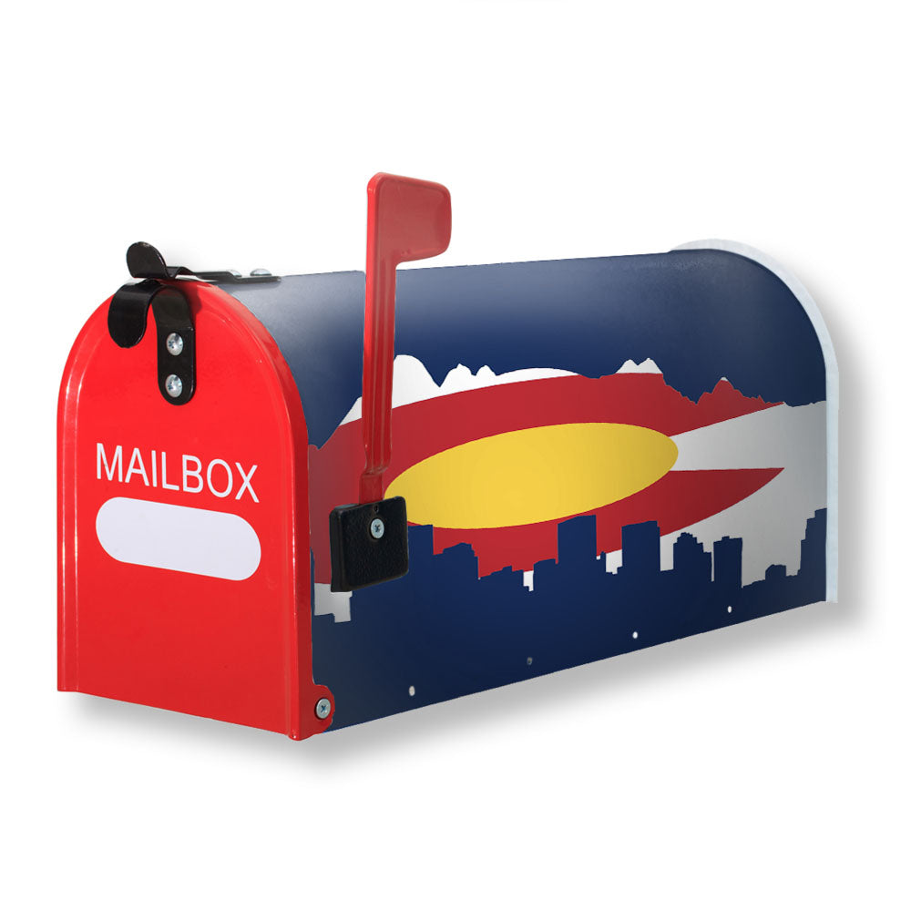 Flag Of Colorado Magnetic Mailbox Cover - 18.0" x 21.0"