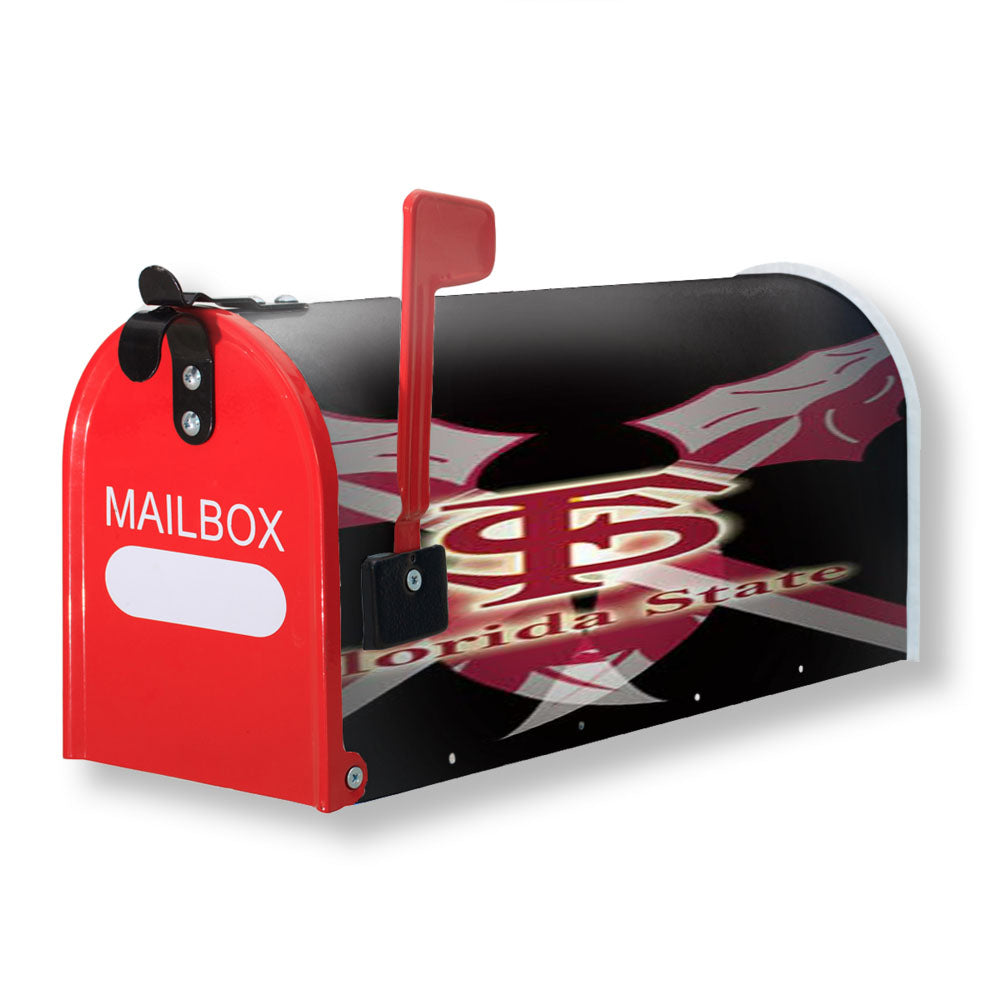 Florida State Crossed Spears Light Magnetic Mailbox Cover - 18.0" x 21.0"