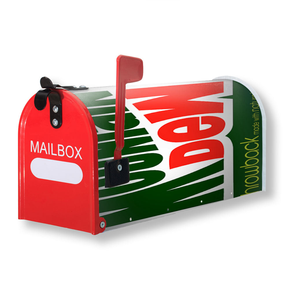 Funny Mountain Dew Magnetic Mailbox Cover - 18.0" x 21.0"