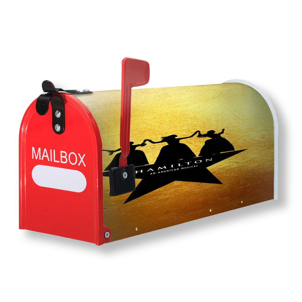 Hamilton Schuyler Sisters Magnetic Mailbox Cover - 18.0" x 21.0"