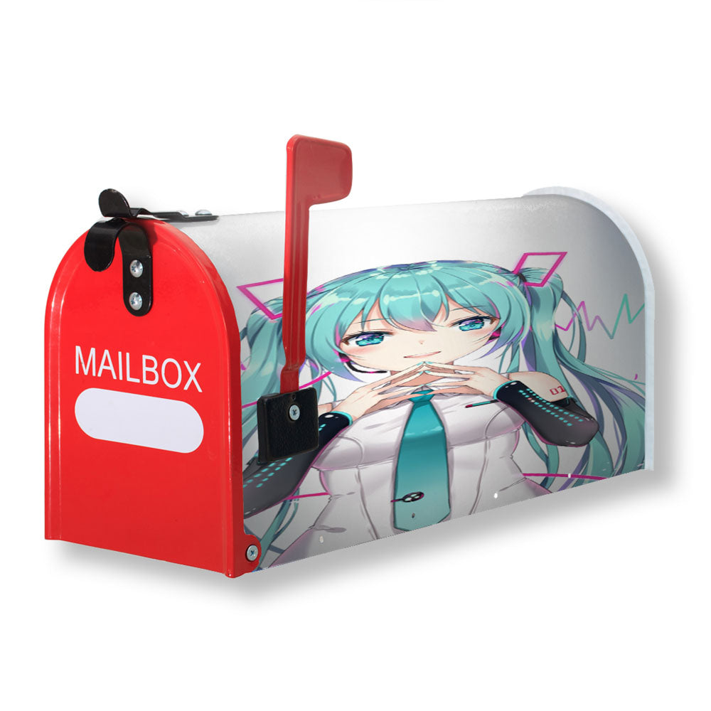 Hatsune Miku 2 Magnetic Mailbox Cover - 18.0" x 21.0"