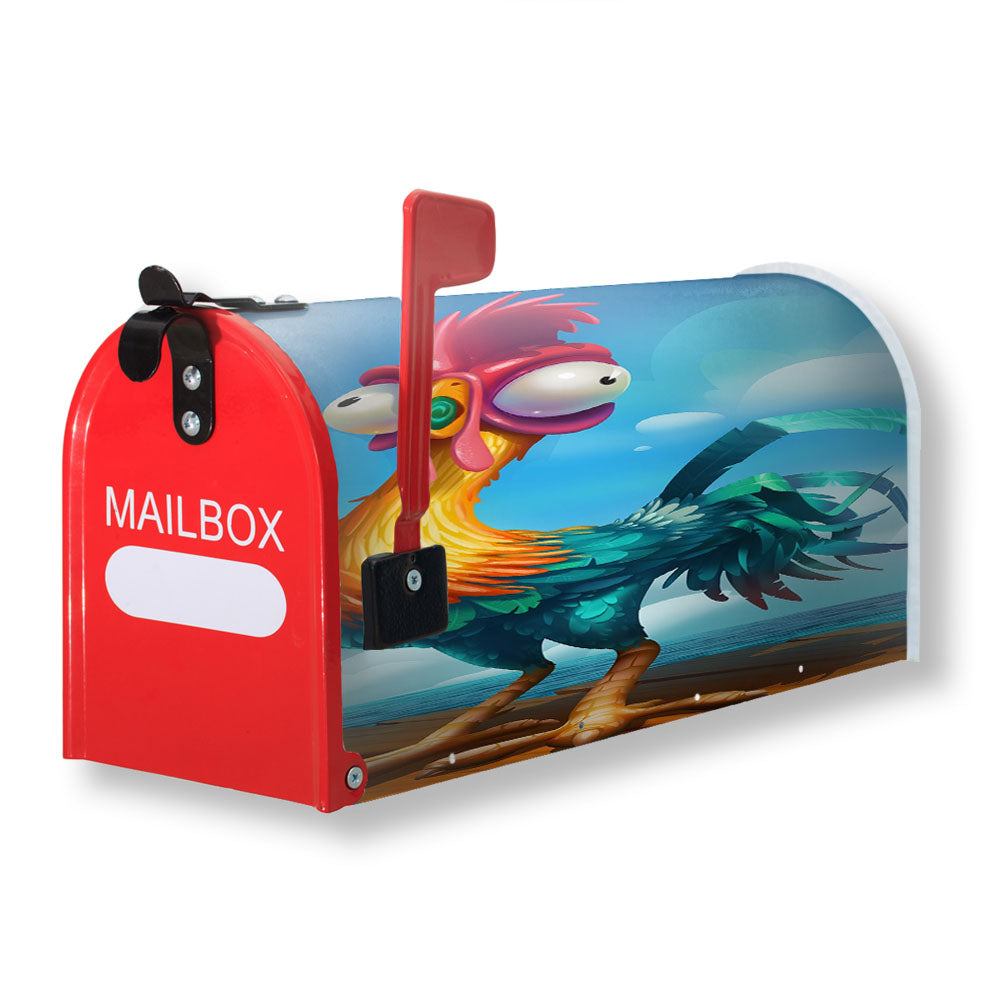 Hei Hei Chicken Moana Art Magnetic Mailbox Cover - 18.0" x 21.0"
