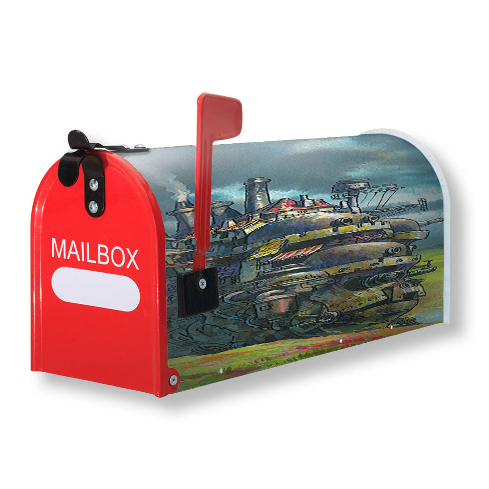Howl'S Moving Castle Magnetic Mailbox Cover - 18.0" x 21.0"