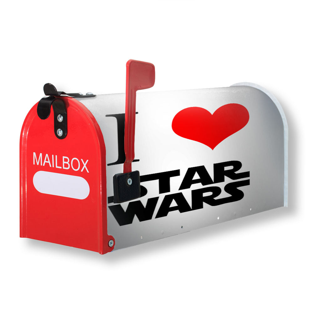 I Love Star Wars Magnetic Mailbox Cover - 18.0" x 21.0"
