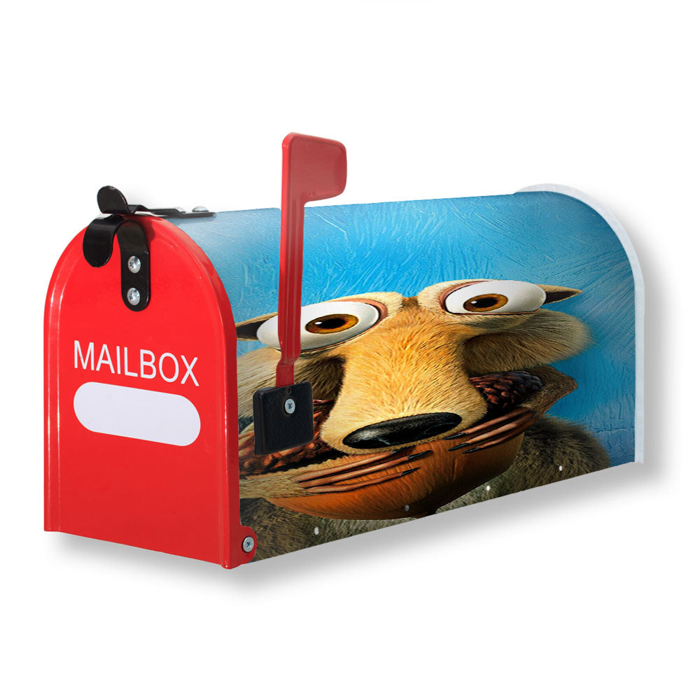 Ice Age A Mammoth Christmas Scrat Magnetic Mailbox Cover - 18.0" x 21.0"