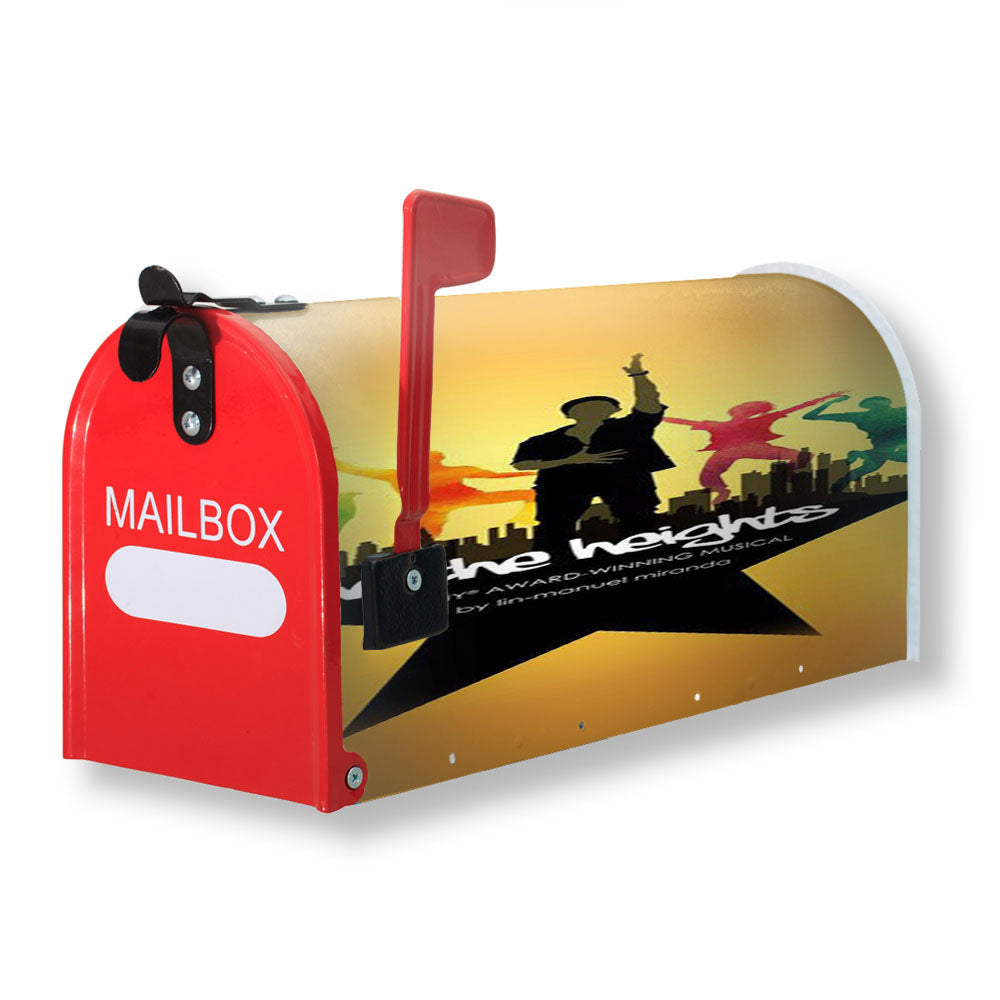In The Heights Hamilton Broadway Musical Magnetic Mailbox Cover - 18.0" x 21.0"