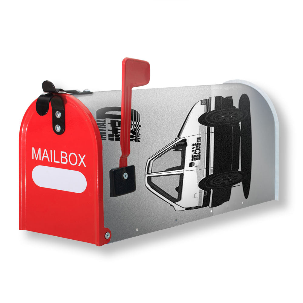 Initial D Car Ae86 Trueno Art Magnetic Mailbox Cover - 18.0" x 21.0"