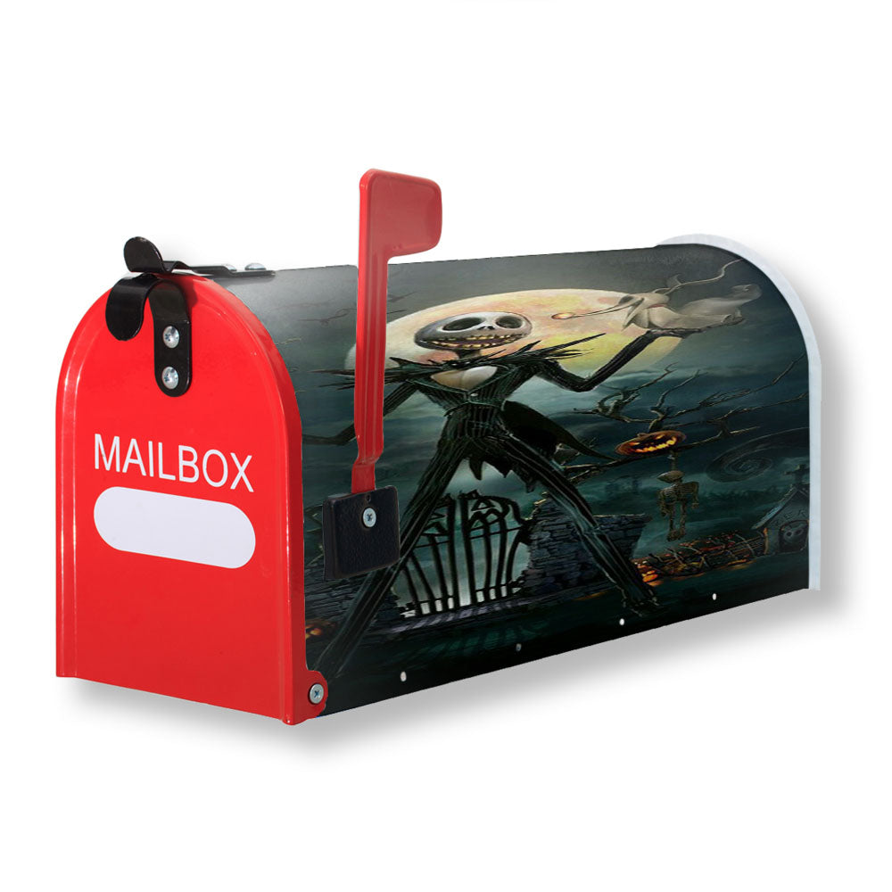 Jack Skellington Nightmare Before Christmas Magnetic Mailbox Cover - 18.0" x 21.0"