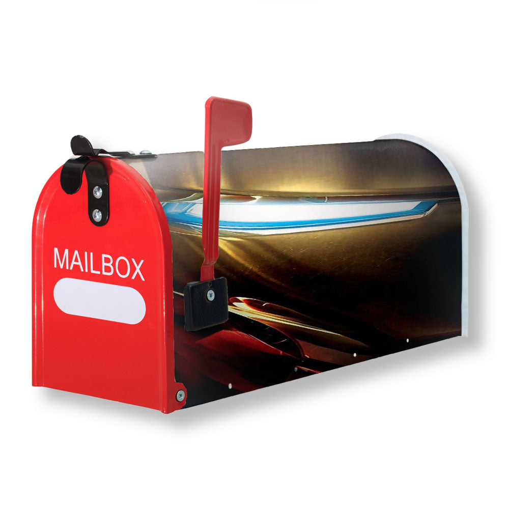 Jarvis Iron Man Wallpaper Magnetic Mailbox Cover - 18.0" x 21.0"