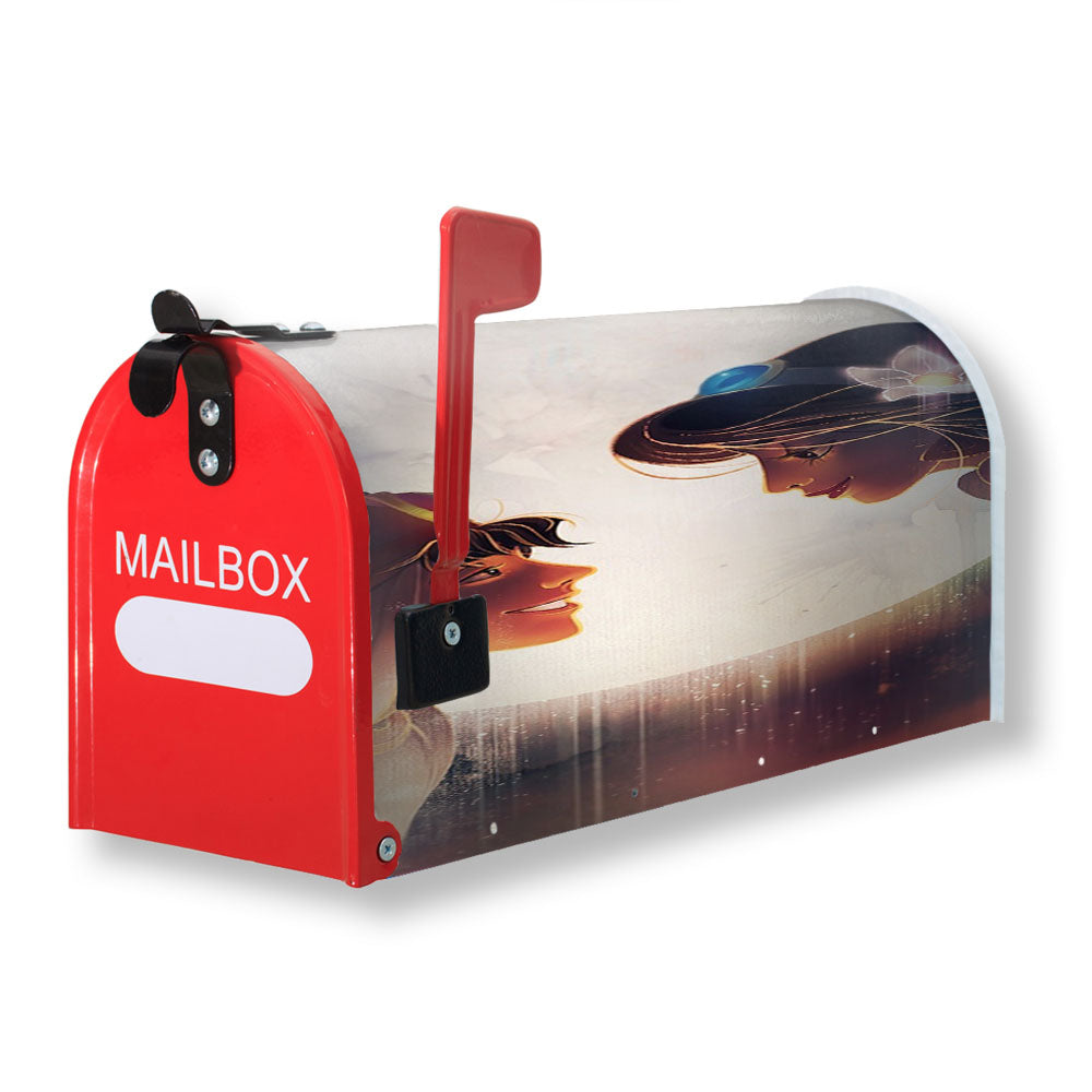 Jasmine Aladdin Wallpaper Magnetic Mailbox Cover - 18.0" x 21.0"