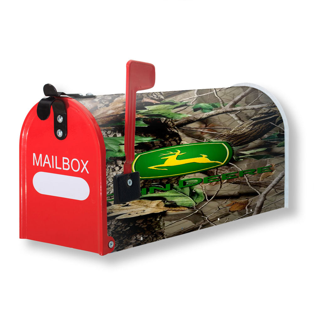 John Deere Camo Logo Magnetic Mailbox Cover - 18.0" x 21.0"