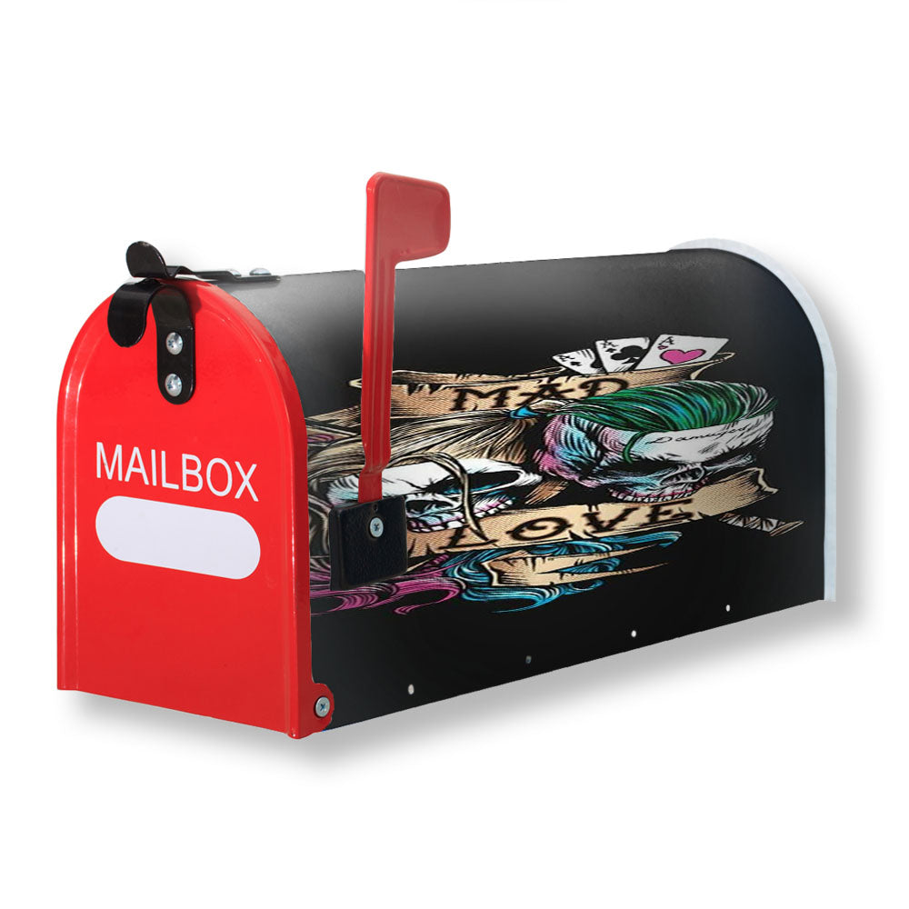 Joker Mad Love With Harley Quinn Magnetic Mailbox Cover - 18.0" x 21.0"