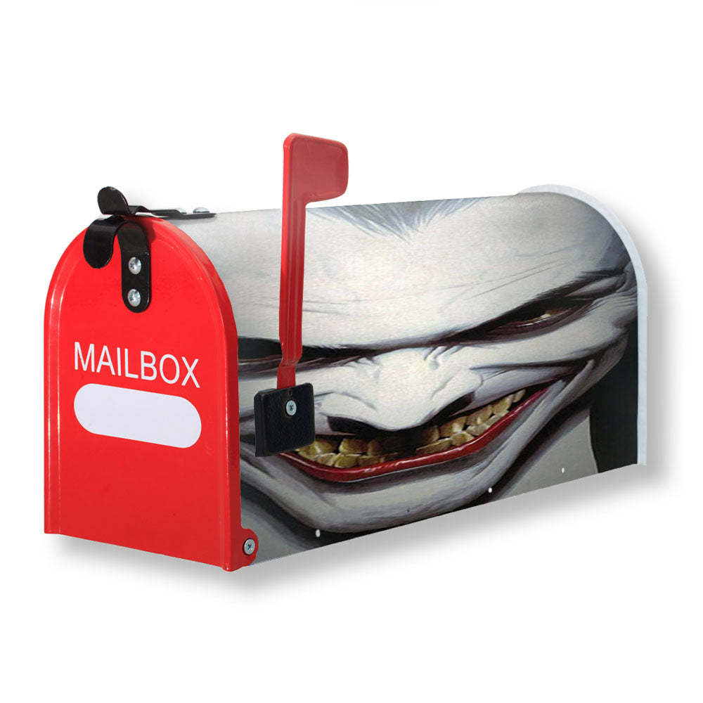 Joker Smile Magnetic Mailbox Cover - 18.0" x 21.0"