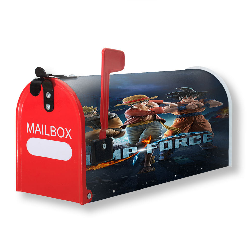 Jump Force Fighting Games Magnetic Mailbox Cover - 18.0" x 21.0"