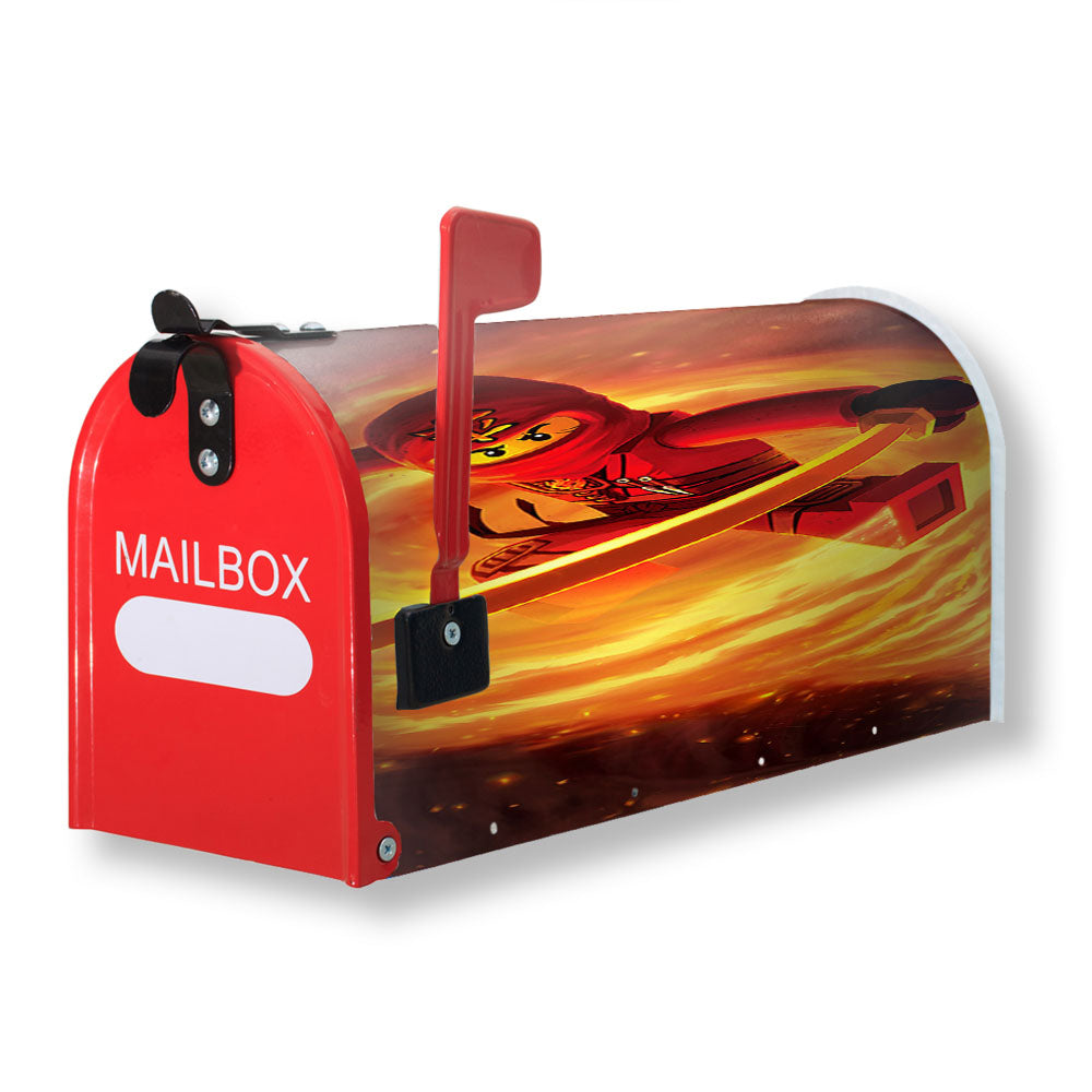 Kai Lego Red Ninjago Magnetic Mailbox Cover - 18.0" x 21.0"
