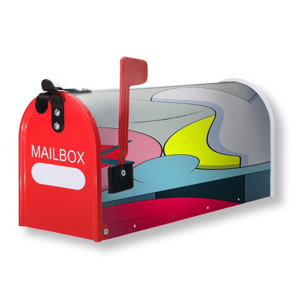 Kaws Pop Art Magnetic Mailbox Cover - 18.0" x 21.0"