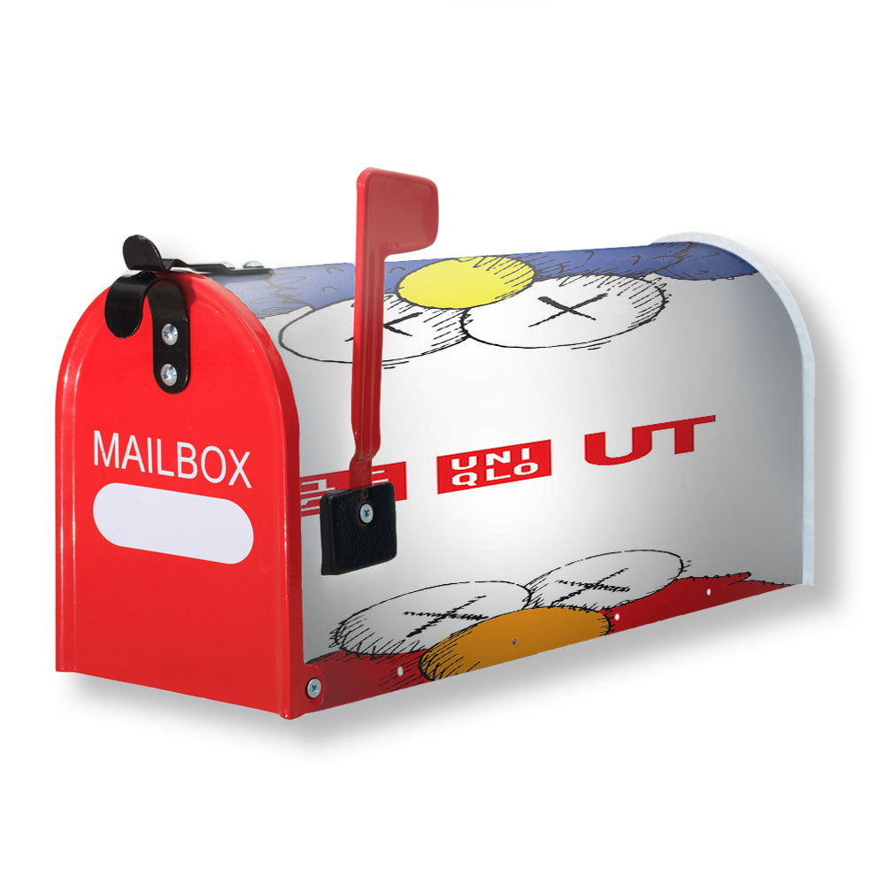 Kaws X Uniqlo Sesame Street 1 Magnetic Mailbox Cover - 18.0" x 21.0"