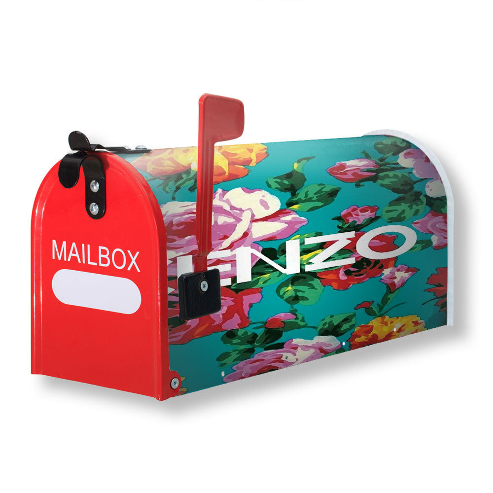 Kenzo Bloom Flower Magnetic Mailbox Cover - 18.0" x 21.0"
