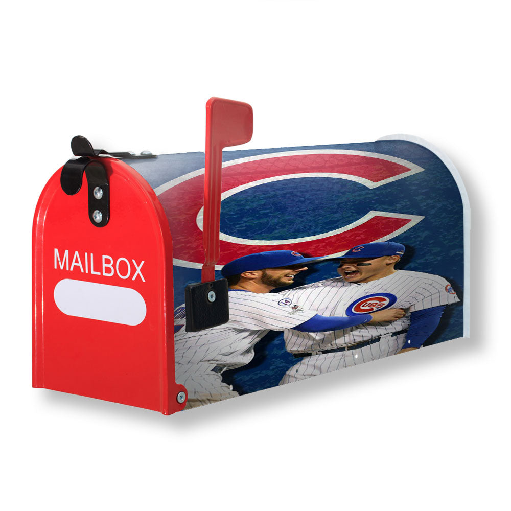 Kris Bryant X Rizzo Chicago Cubs Magnetic Mailbox Cover - 18.0" x 21.0"