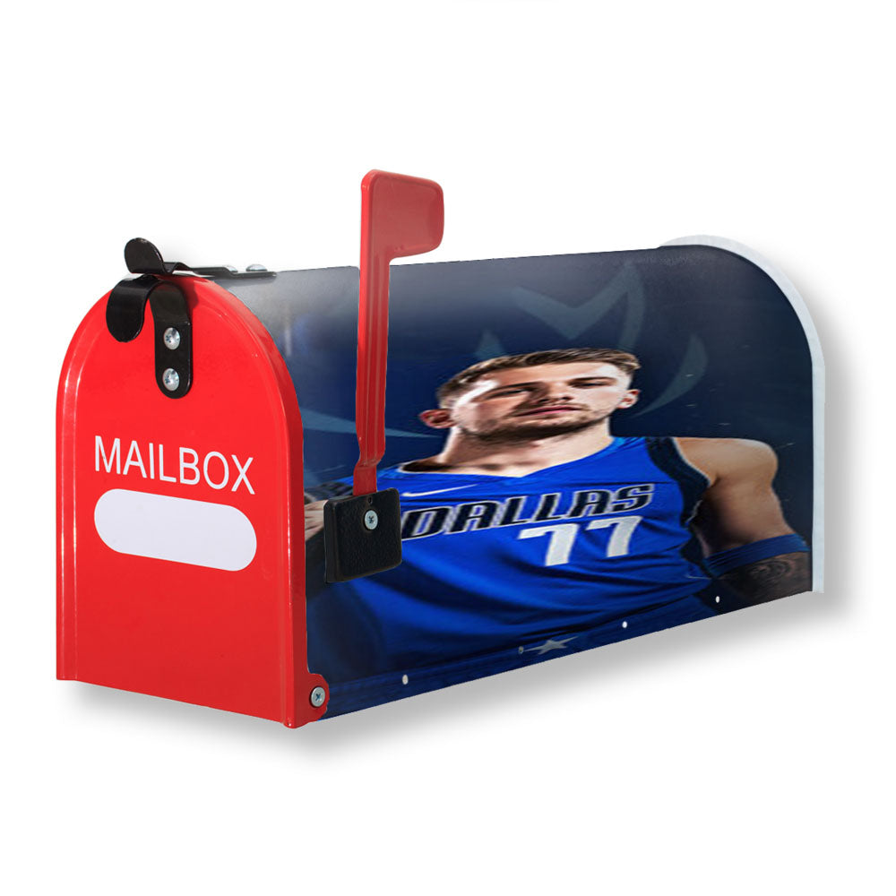 Luka Doncic Dallas Mavericks Nba Magnetic Mailbox Cover - 18.0" x 21.0"