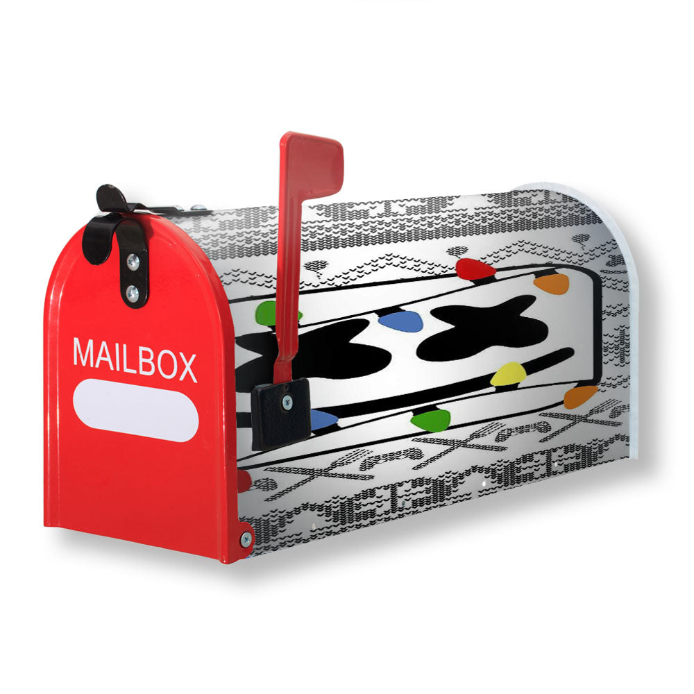 Marshmello Christmas Magnetic Mailbox Cover - 18.0" x 21.0"