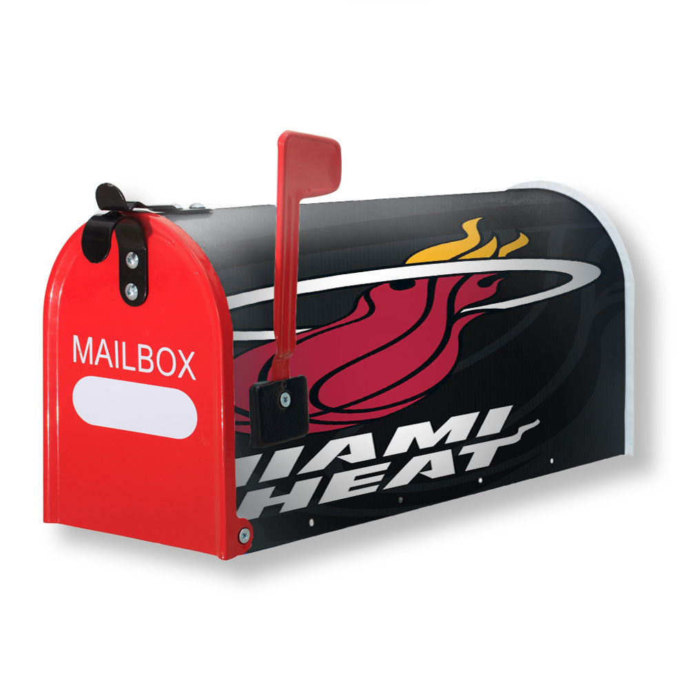 Miami Heat Basket Magnetic Mailbox Cover - 18.0" x 21.0"