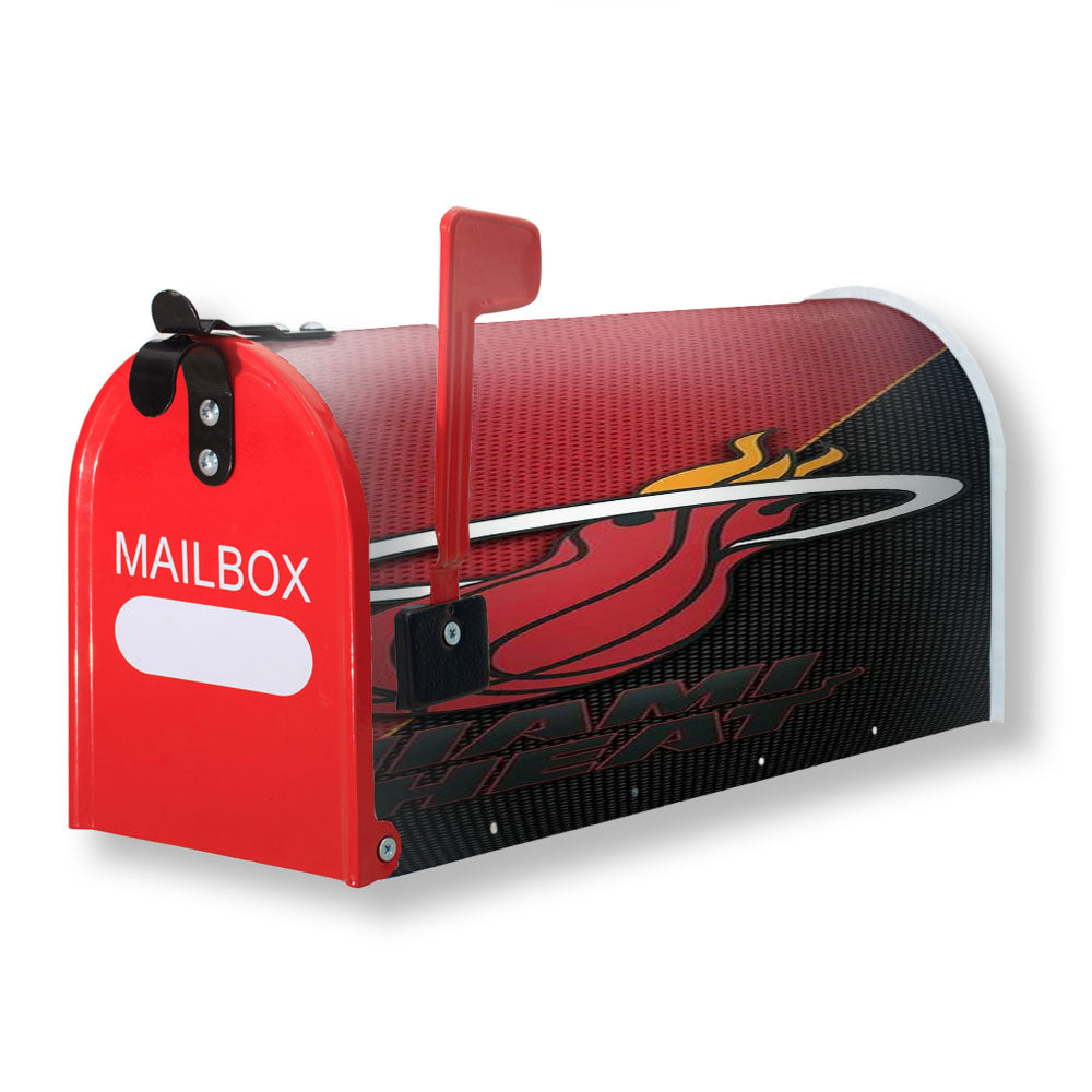 Miami Heat Basketball Logo Magnetic Mailbox Cover - 18.0" x 21.0"