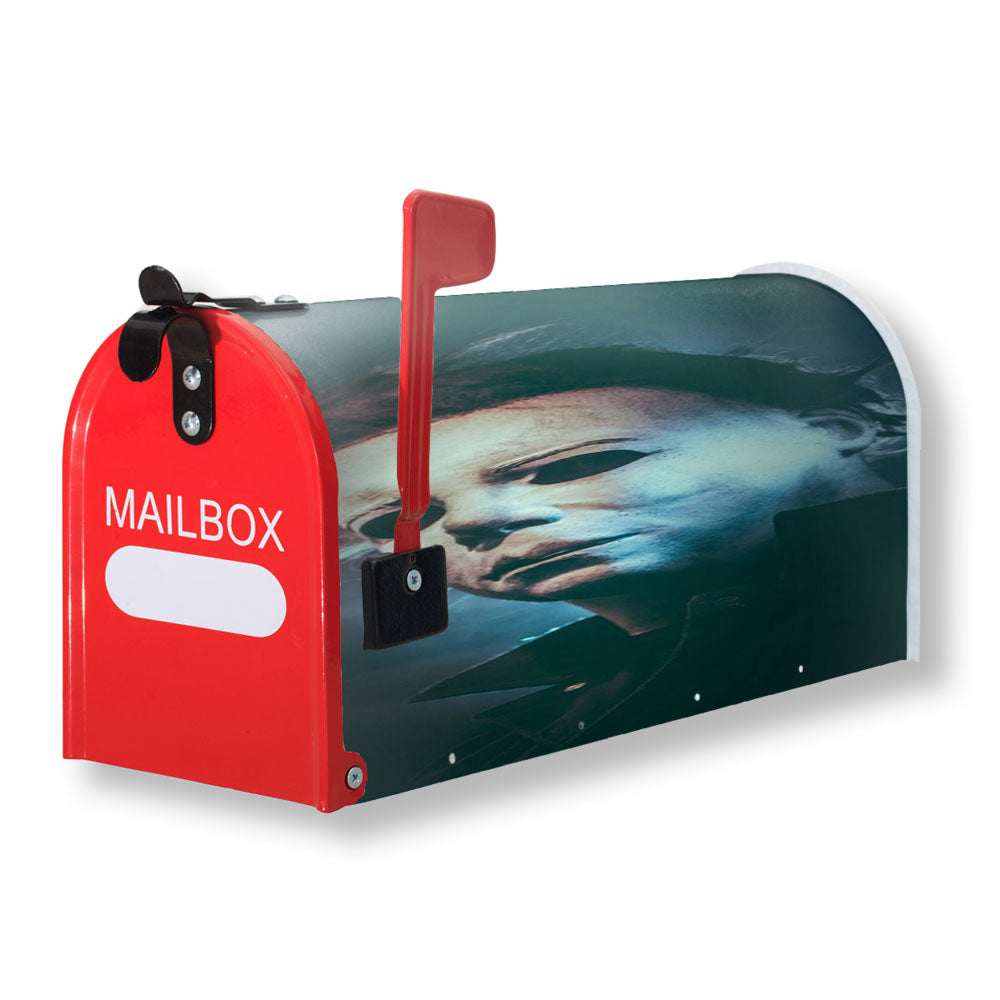 Michael Myers Mask Halloween Horror Magnetic Mailbox Cover - 18.0" x 21.0"