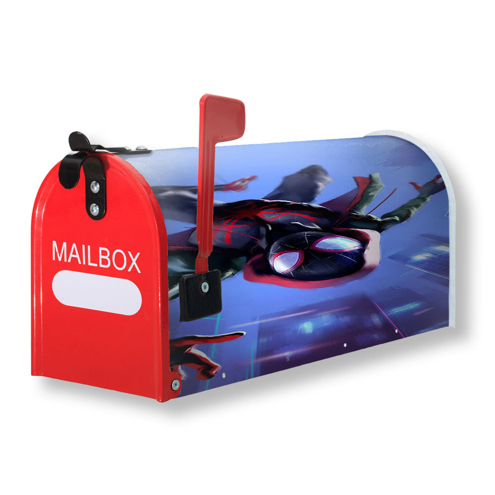 Miles Morales In Spider Man Into The Spider Verse Magnetic Mailbox Cover - 18.0" x 21.0"