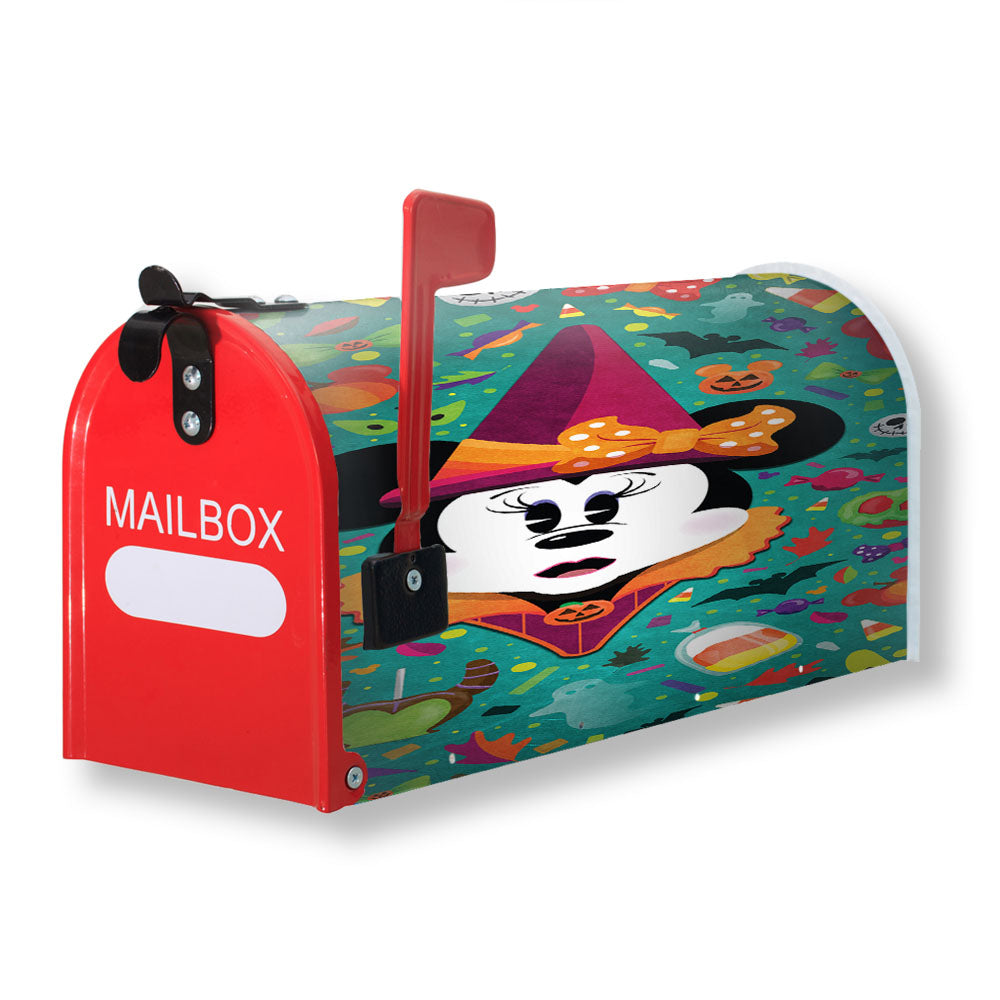 Minnie Mouse Halloween Magnetic Mailbox Cover - 18.0" x 21.0"