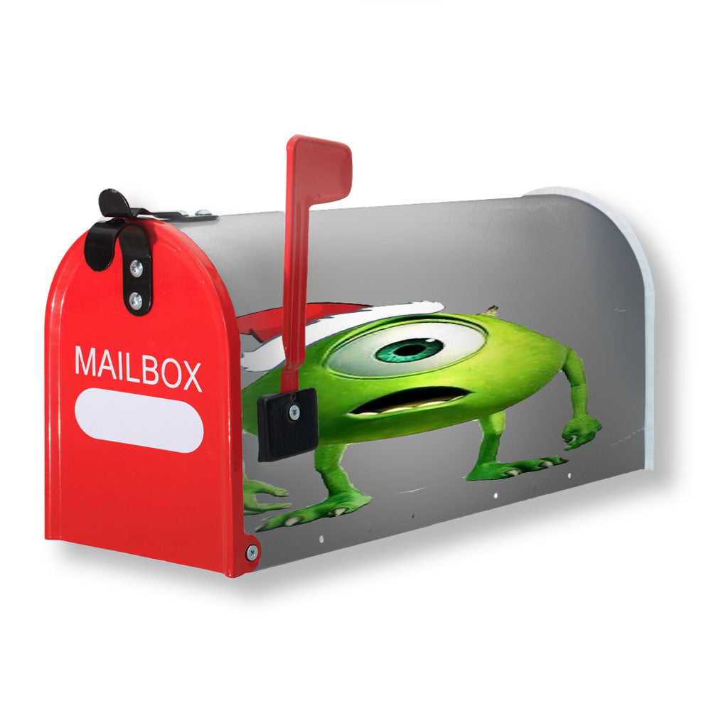 Monster Universe Funny Christmas Magnetic Mailbox Cover - 18.0" x 21.0"