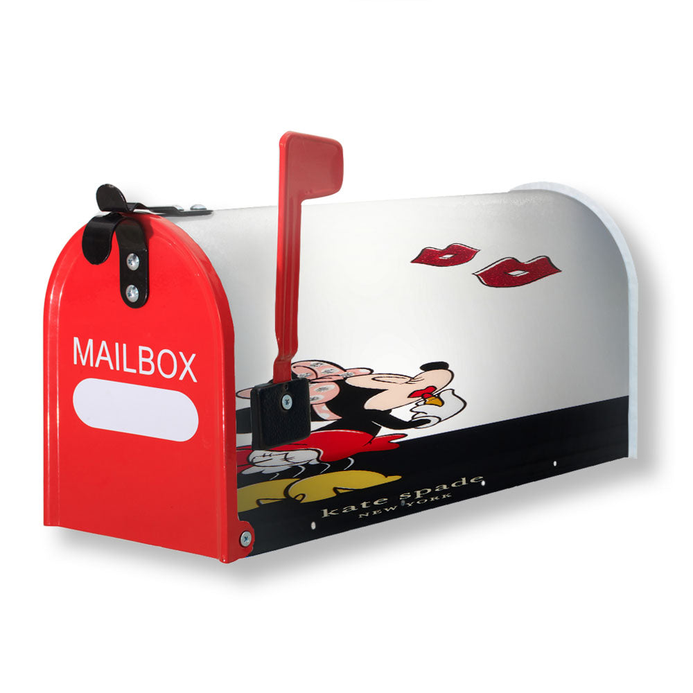 New York Kate Spade X Minnie Mouse Kiss Magnetic Mailbox Cover - 18.0" x 21.0"