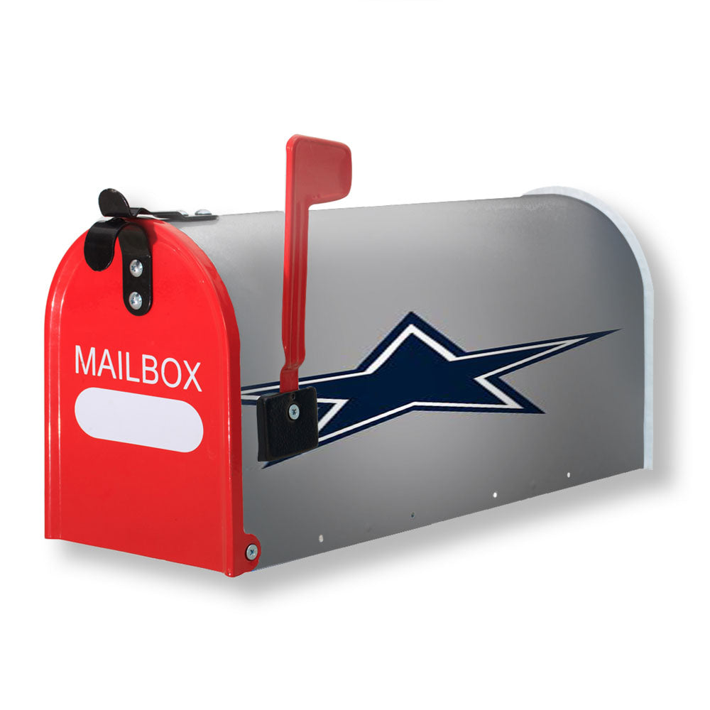 Nfl Dallas Cowboys Logo Magnetic Mailbox Cover - 18.0" x 21.0"