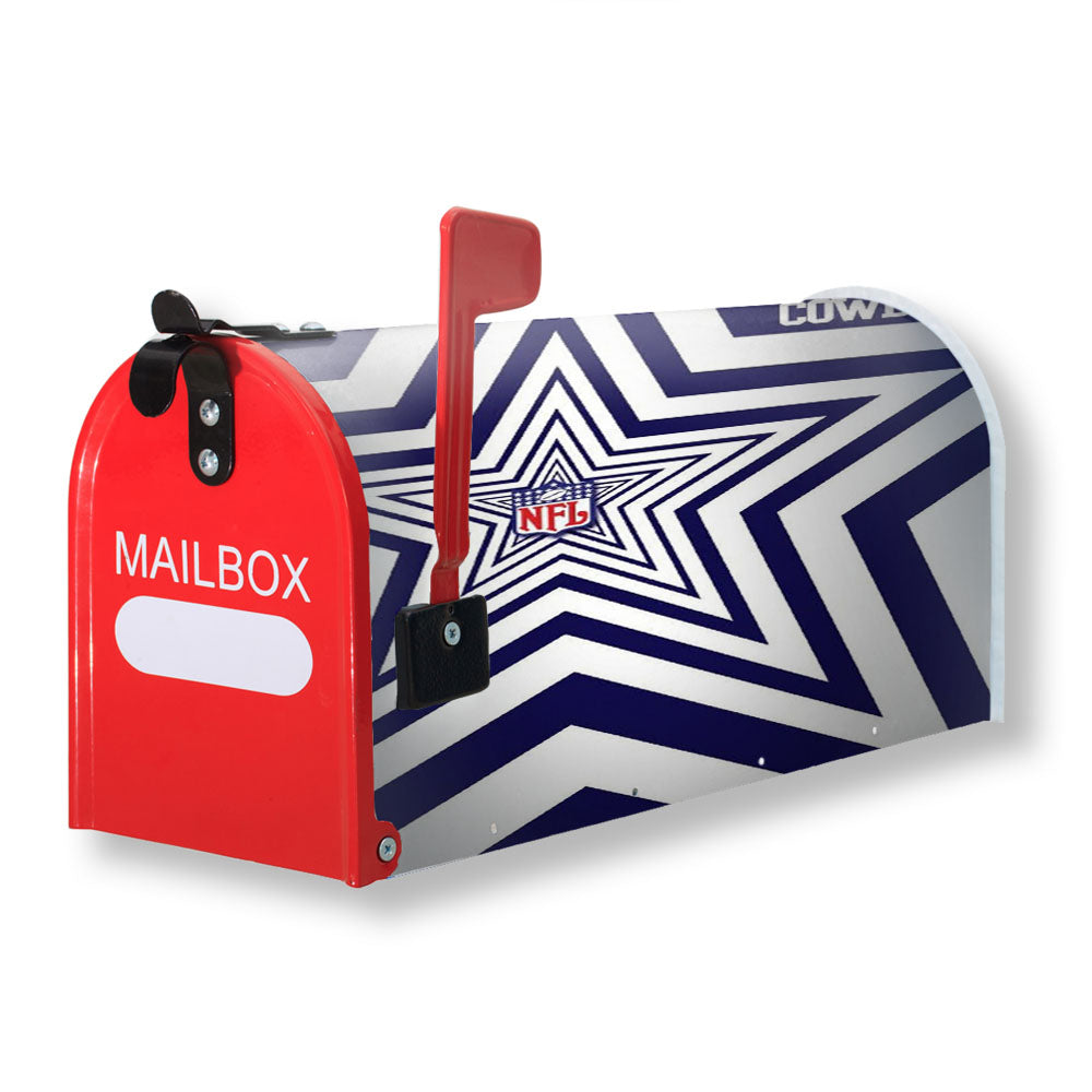 Nfl Dallas Cowboys Star Magnetic Mailbox Cover - 18.0" x 21.0"