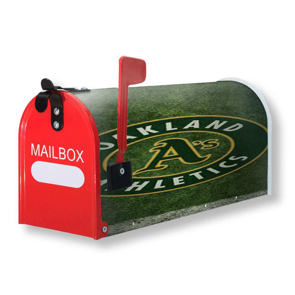 Oakland Athletics Field Magnetic Mailbox Cover - 18.0" x 21.0"
