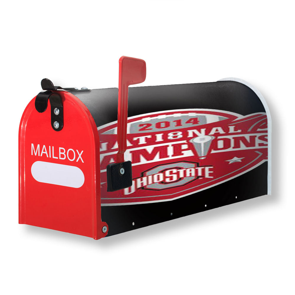 Ohio State Champ Logo Magnetic Mailbox Cover - 18.0" x 21.0"