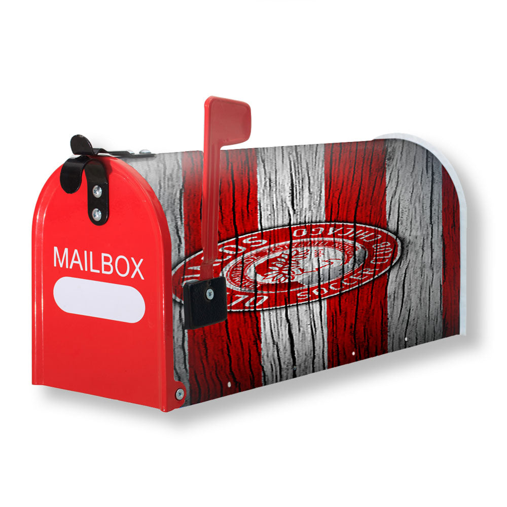 Olympiacos Soccer Club Chicago Flag Magnetic Mailbox Cover - 18.0" x 21.0"