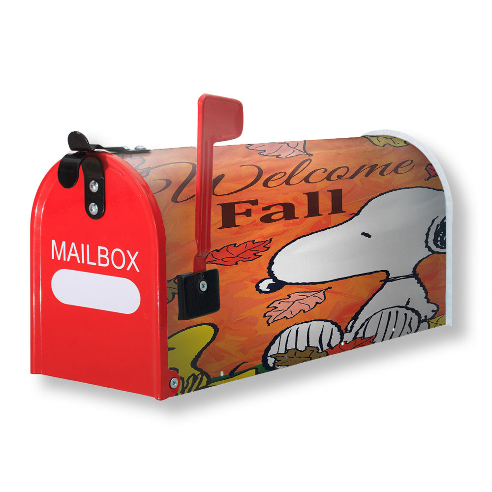 Peanuts Autumn Magnetic Mailbox Cover - 18.0" x 21.0"
