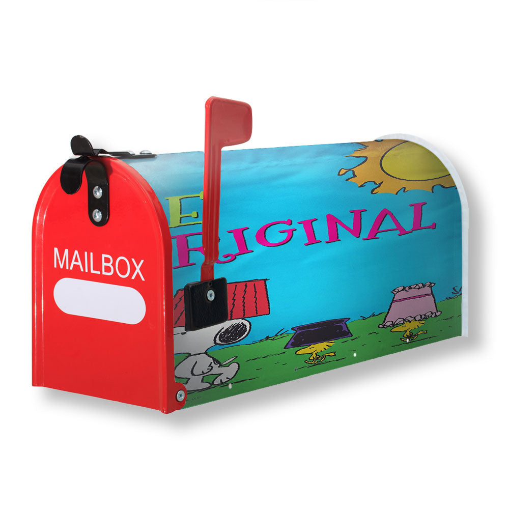Peanuts Be Original Snoopy And Friends Magnetic Mailbox Cover - 18.0" x 21.0"