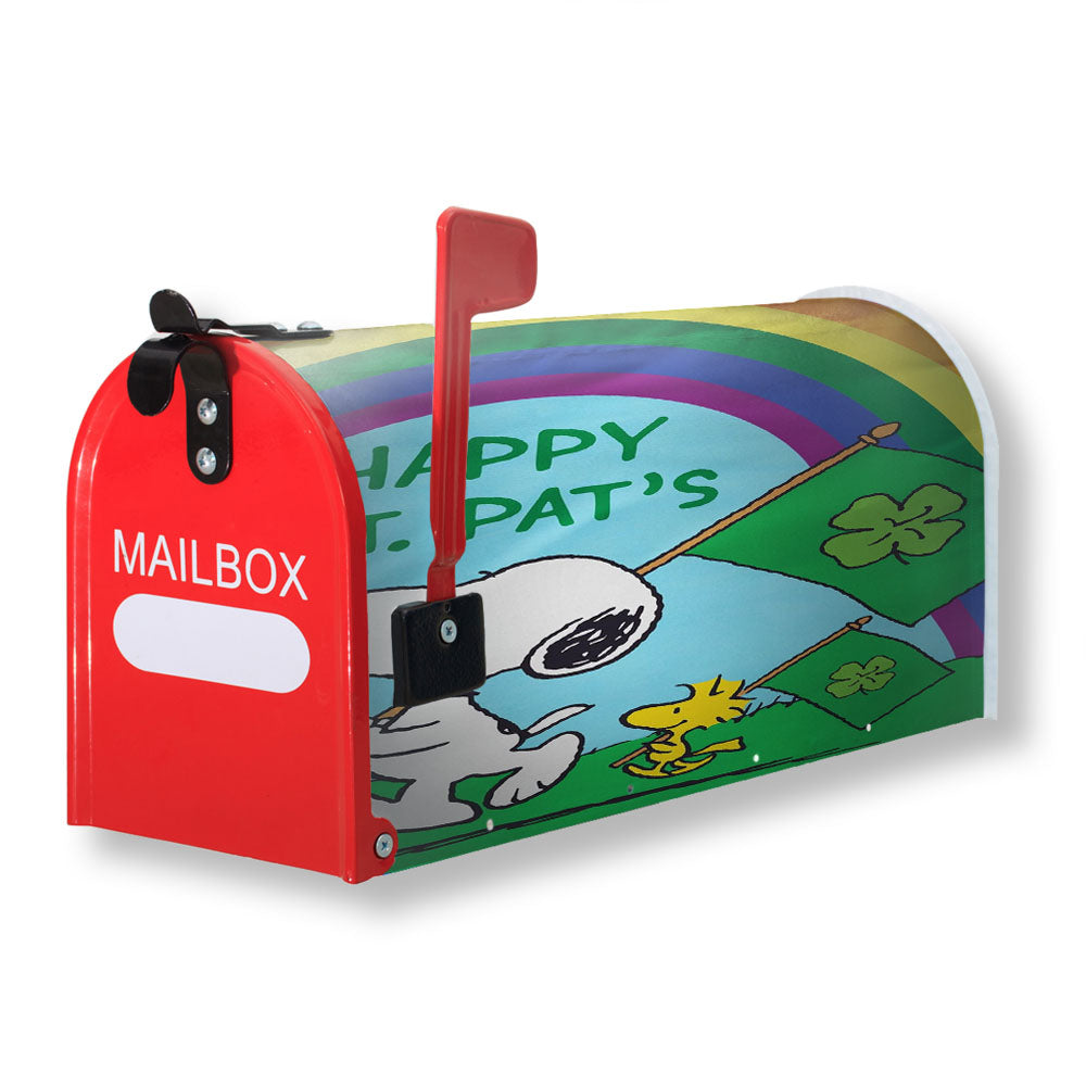 Peanuts Happy St Pats Snoopy Magnetic Mailbox Cover - 18.0" x 21.0"