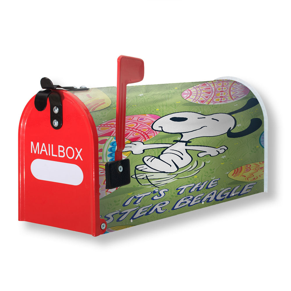 Peanuts Snoopy It'S The Easter Beagle Magnetic Mailbox Cover - 18.0" x 21.0"