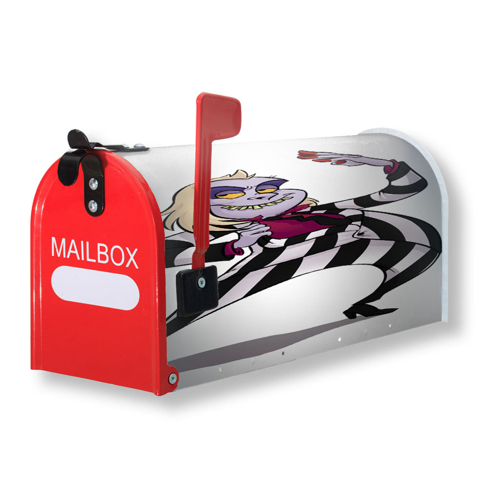 Prince Of Halloween Mr Brightside Cartoon Magnetic Mailbox Cover - 18.0" x 21.0"