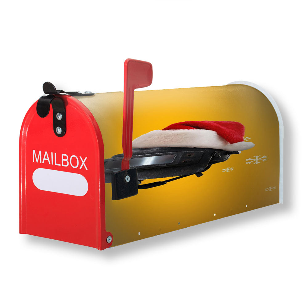 Pubg Mobile Happy Santa And Christmas Magnetic Mailbox Cover - 18.0" x 21.0"