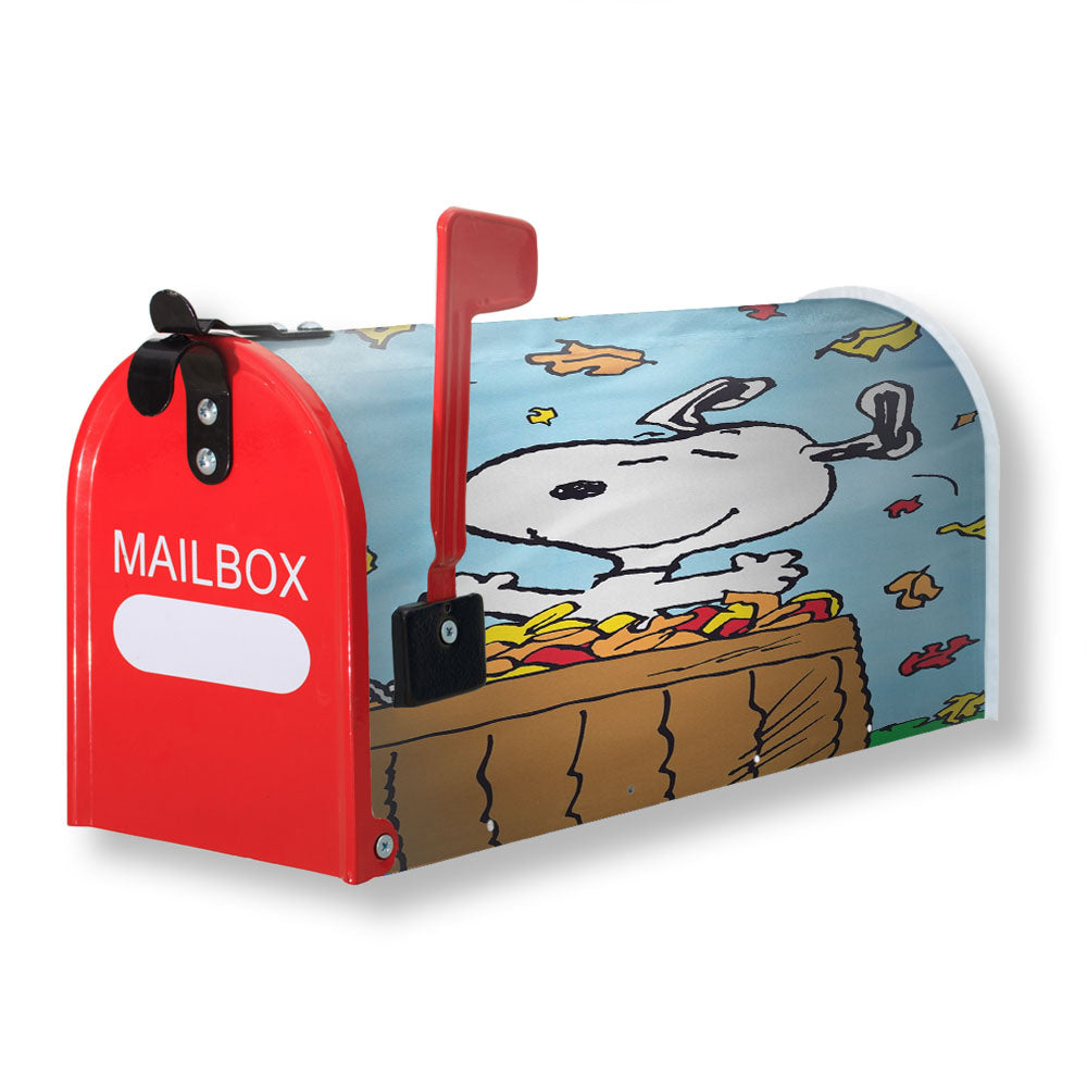 Snoopy Fall Outdoor Magnetic Mailbox Cover - 18.0" x 21.0"