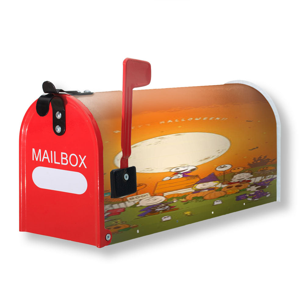 Snoopy Halloween Magnetic Mailbox Cover - 18.0" x 21.0"