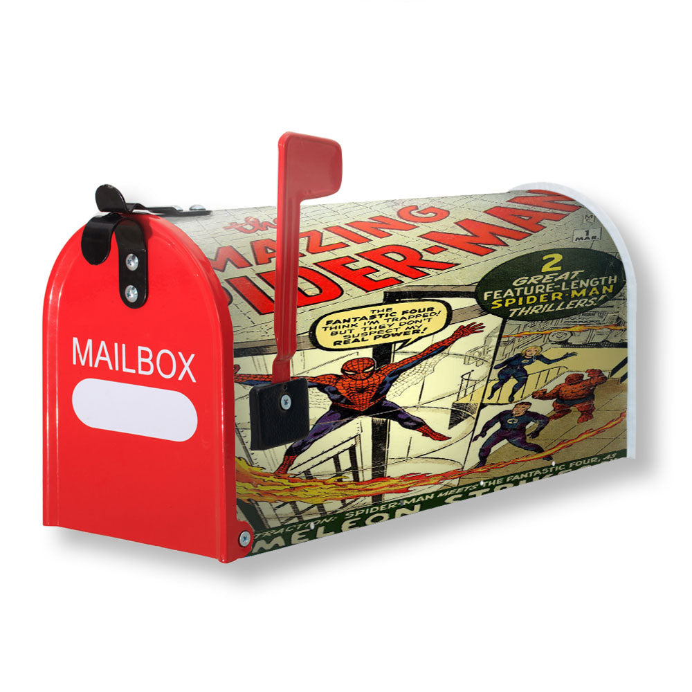 Spiderman Comic Magnetic Mailbox Cover - 18.0" x 21.0"