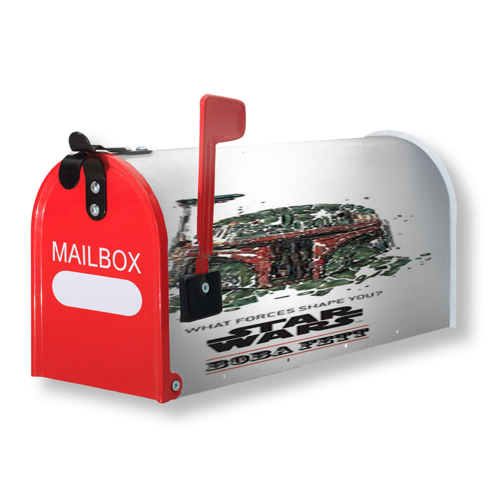 Star Wars Boba Fett Forces Shape Magnetic Mailbox Cover - 18.0" x 21.0"