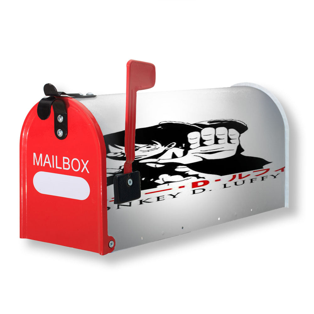 Straw Hat Monkey De Luffy Magnetic Mailbox Cover - 18.0" x 21.0"