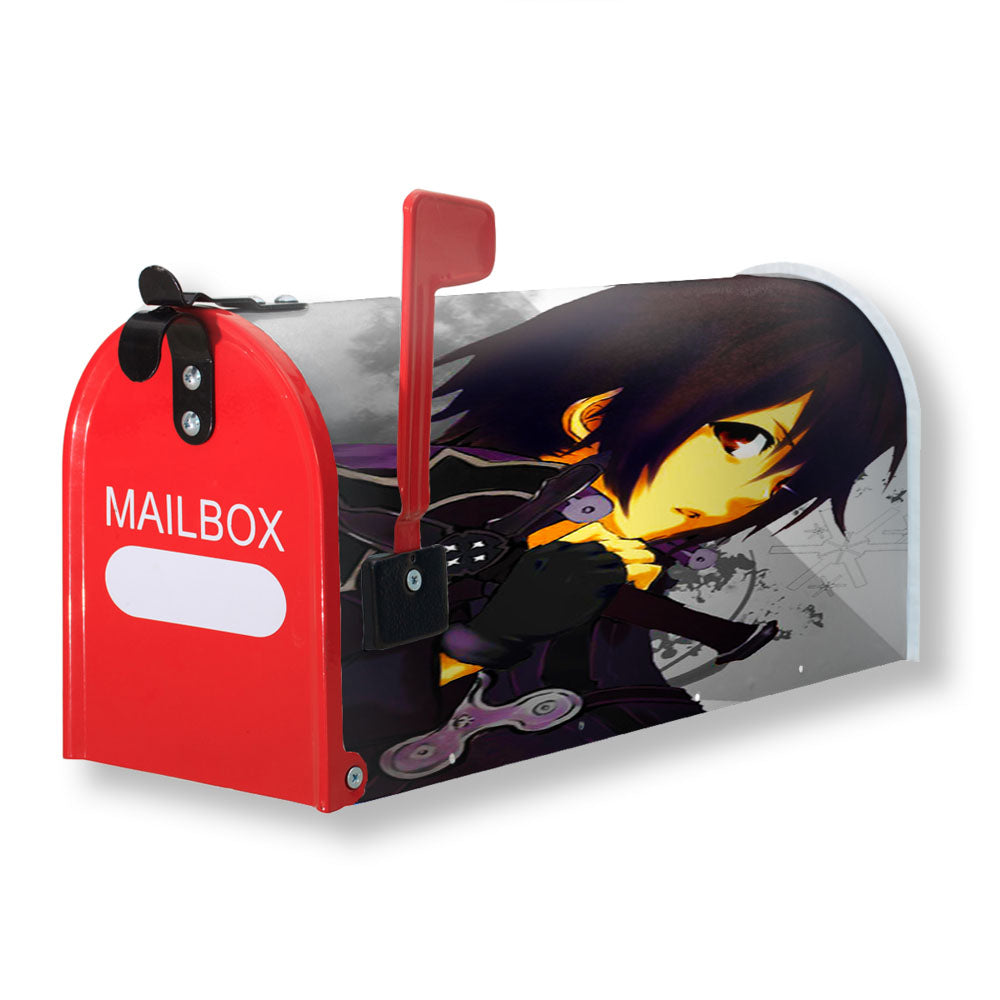 Sword Art Online Kirito Magnetic Mailbox Cover - 18.0" x 21.0"